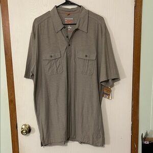 Dockers Men's Grey Polo Shirt